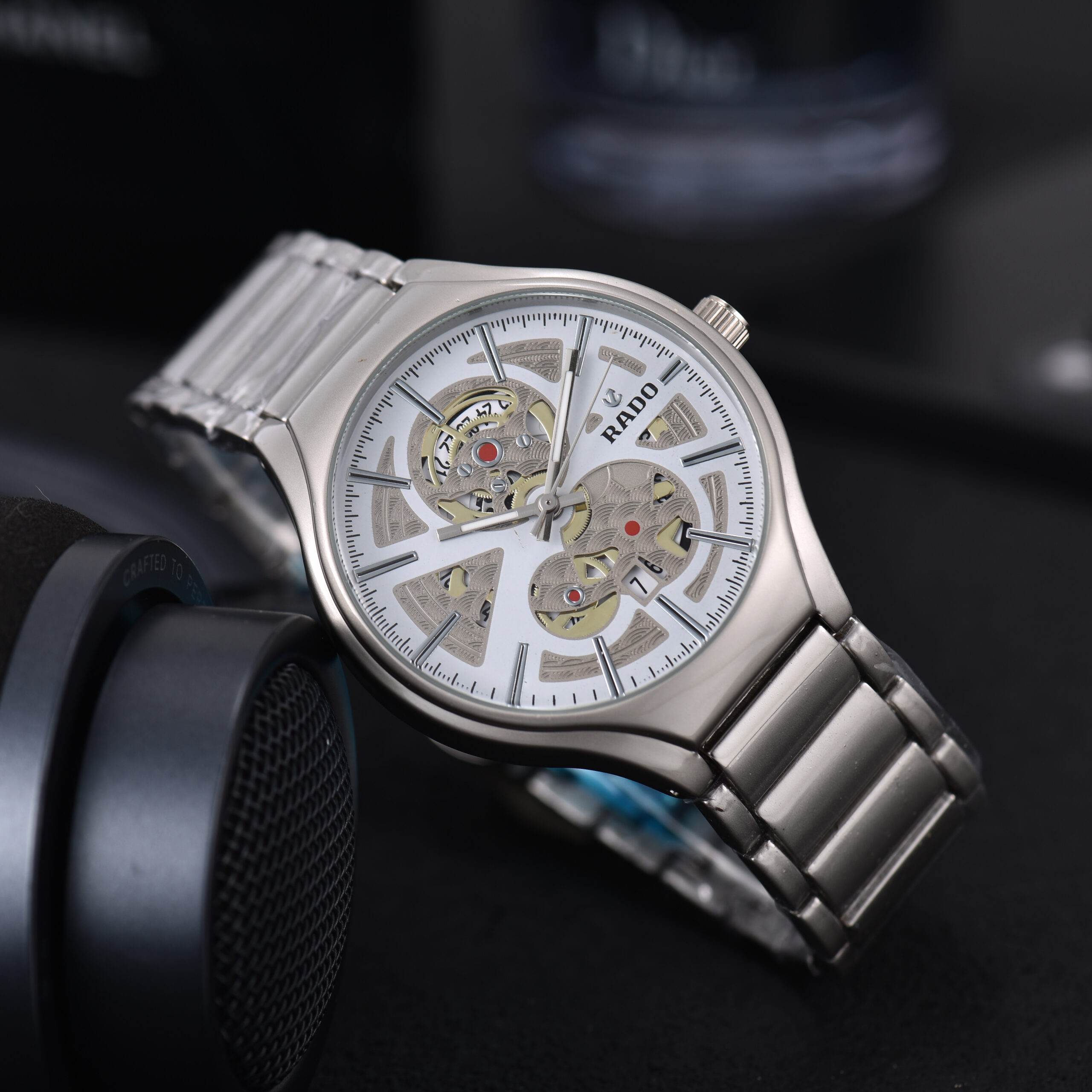 Rado True Automatic High Tech Ceramic Skeleton White New Full Set 2025 R2710692