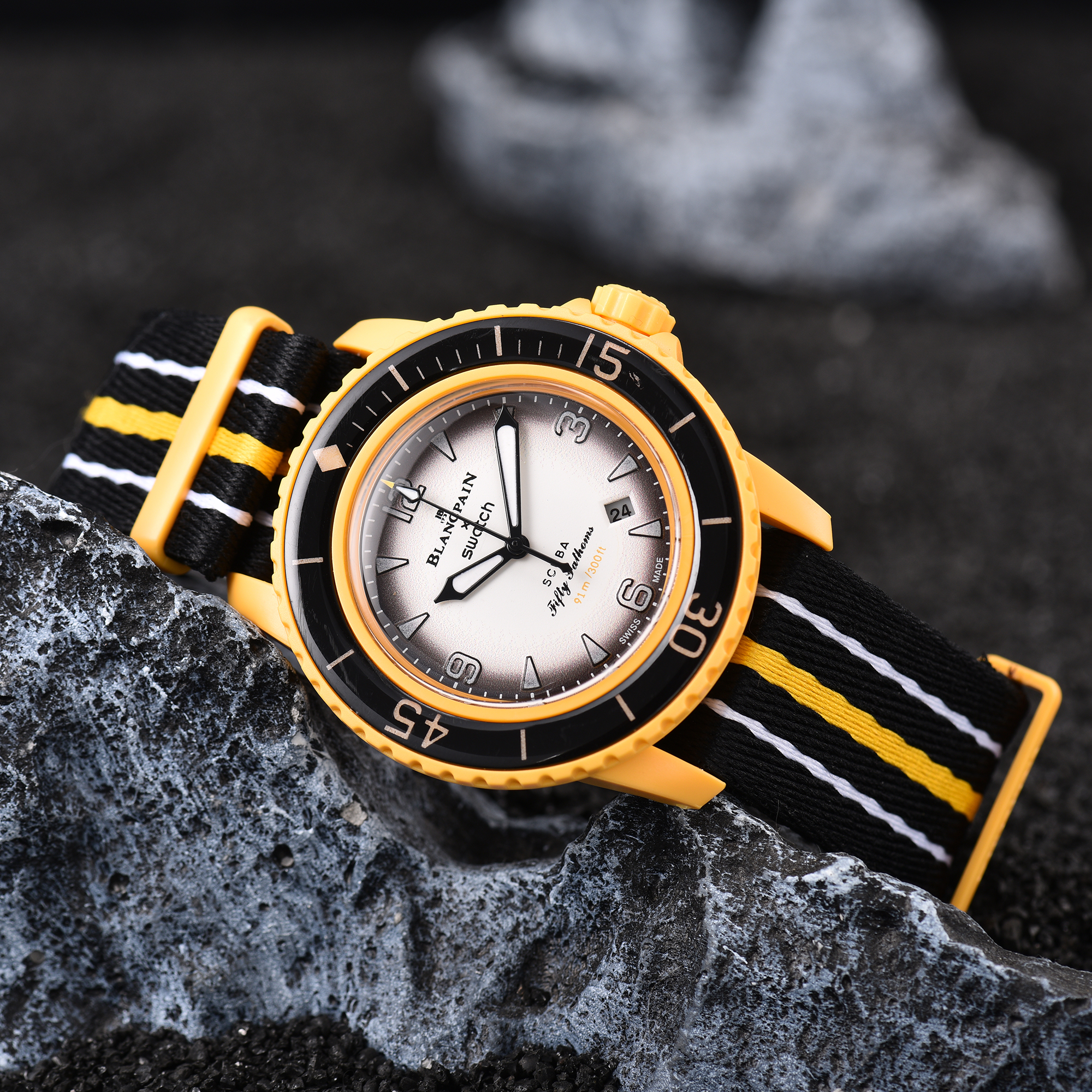 Swatch Blancpain Scuba Fifty Fathoms - Image 4