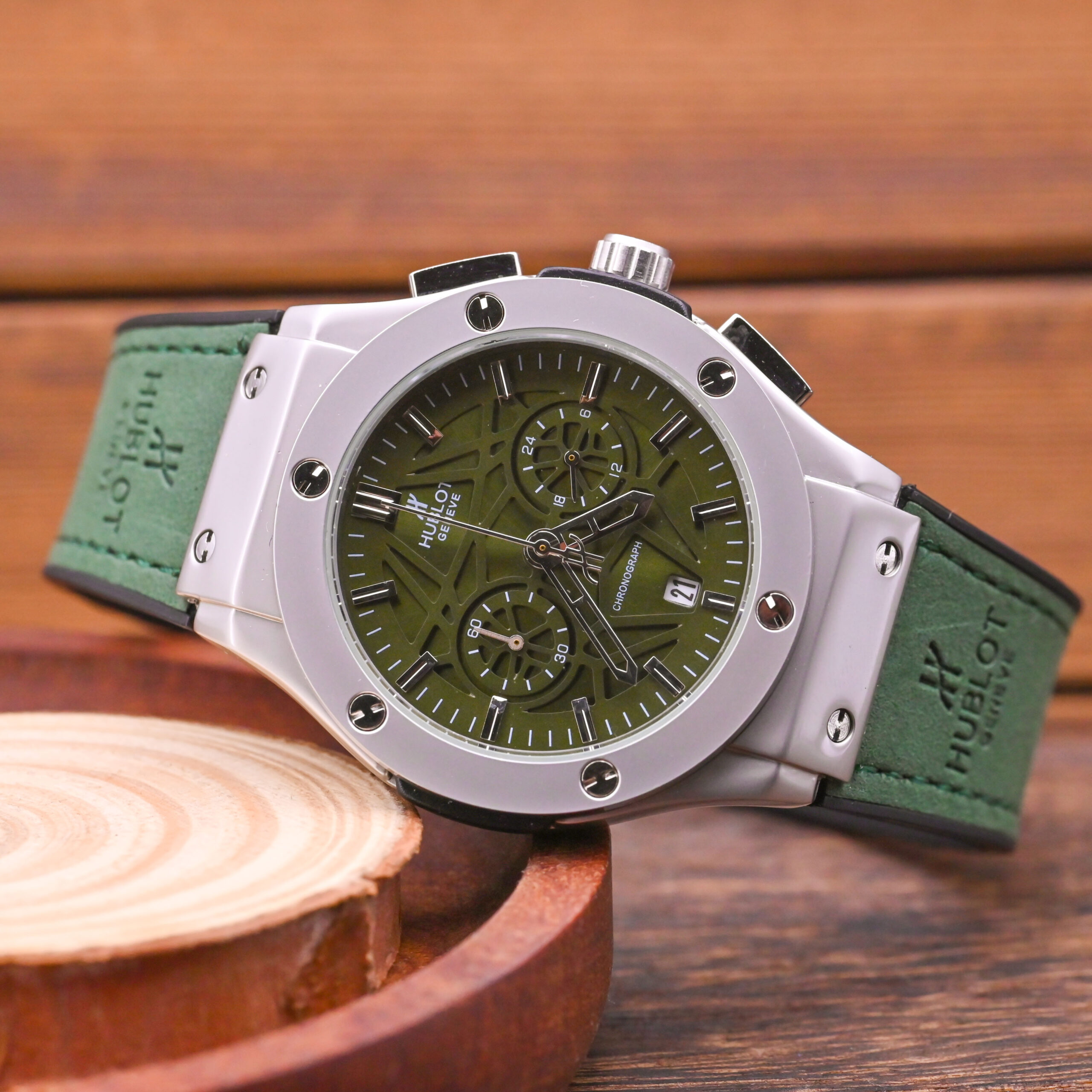 Hublot Geneve Fashion Strap Watch C-281 - Image 5