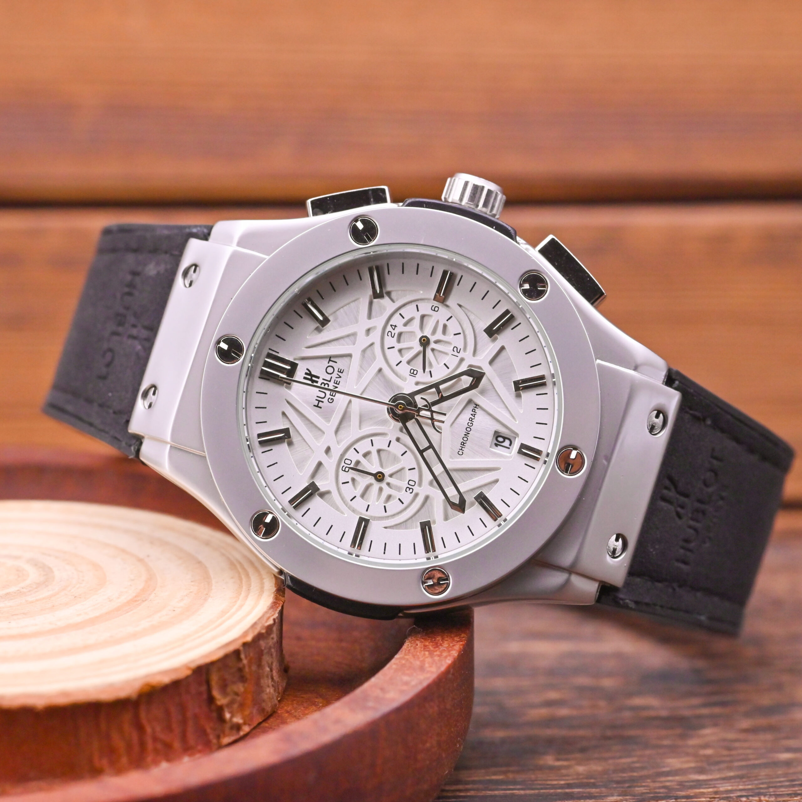 Hublot Geneve Fashion Strap Watch C-281 - Image 7